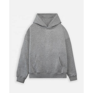 Sweat-shirt à capuche bleu clair Spacious Sports, coupe classique, en molleton de coton, avec poche et logo sur le devant, décontracté, pour l'hiver, pour homme, 2026 - Product Image 1