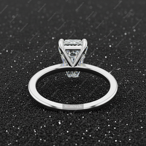 เพชร GIA IGI รับรองคุณภาพ ผลิตด้วยวิธี CVD HPHT ระดับความสะอาด VVS สี D E น้ำหนัก 1 กะรัต รูปทรงโลงศพ เพชรเม็ดเดี่ยว เพชรเลี้ยงในห้องปฏิบัติการ - Product Image 2