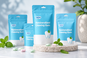 Fabricante de Suplementos para el Cuidado Bucal, Chicle Remineralizado de Marca Privada OEM - Product Image 5