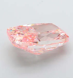 ROYAL GEMS, Diamante Cultivado en Laboratorio con Certificación IGI, 17.33 CT, Corte Alargado Tipo Cojín, Color Rosa Intenso, Claridad VS1, CVD, para Joyería - Product Image 3