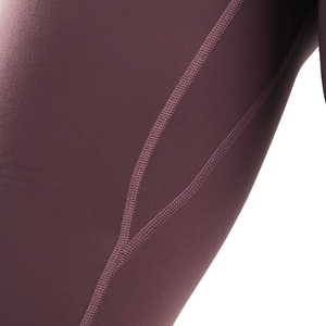 Leggings athlétiques marron taille mi-haute pour femme, anti-humidité, pour la gym, l'entraînement, le yoga et les activités sportives - Product Image 6