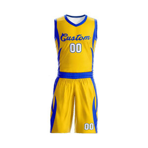 Uniformes de Baloncesto Profesionales al por Mayor, Nueva Llegada, Ropa Deportiva Sublimada Personalizada para Equipos Masculinos, Estilo Único y Transpirable - Product Image 2