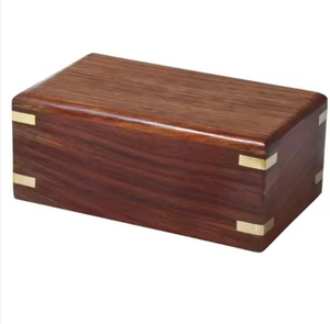 Barkah Star Eco-Friendly Polished Wood Jewelry Gift <b>Box</b> Organizer Custom Capacity Handmade Modern - Product Image 6