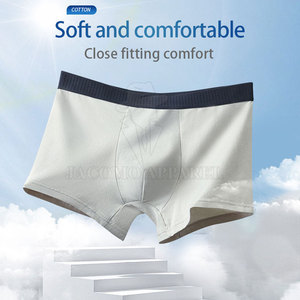 Calzoncillos Boxer de Algodón Premium, Estilo Casual, Tejido Elástico Transpirable, Ajuste Cómodo, Colección de Ropa Interior para Uso Diario - Product Image 4