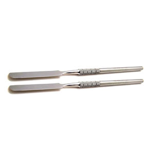 Spatule manuelle en acier inoxydable pour mélange d'amalgame dentaire, outil de sculpture, CE ISO, fabricant OEM JS-AC-007, Classe I, Java Surgical - Product Image 3