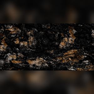 Carrelage effet pierre noir et or émaillé de haute qualité, résistant à l'usure, pour revêtement de surface moderne de cuisine et salle de bain - Product Image 6