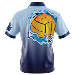 Venta al por mayor de impresión por sublimación personalizada patrón sólido Jersey ropa deportiva de los hombres para Polos y ropa deportiva de las mujeres OEM/ODM - Product Image 4