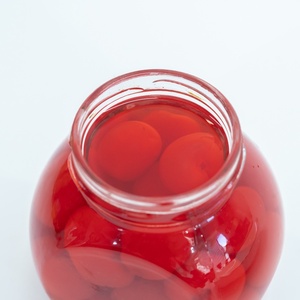 Cerezas Maraschino Enlatadas Premium, Rojas, Enteras, con Tallo, para Cócteles, Repostería y Decoración de Helados - Product Image 5