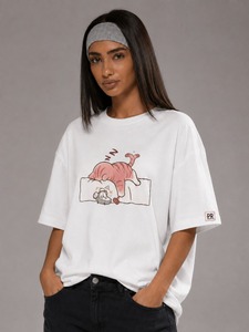 Camisetas de verano con cuello redondo, manga corta, transpirables, informales para mujer, 100% algodón. - Product Image 1