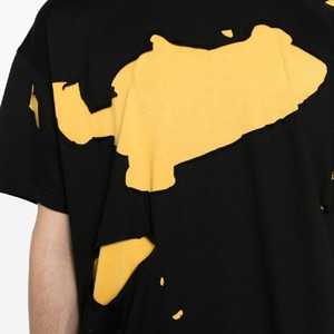 T-shirts tendance unis et déchirés, 100 % coton, légers, style streetwear - Product Image 6