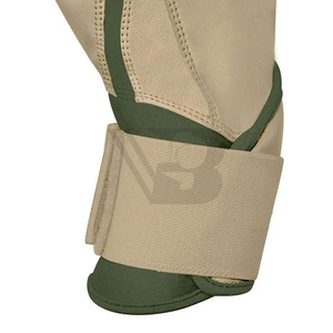 Lightweight Comfortable Fabric Full Finger <b>Gloves</b> For Baseball Batting Best Edition Sporty Design Double Panel Softball <b>Glove</b> - Product Image 3