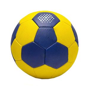 Ballon de football professionnel en cuir PVC, logo personnalisé, impression de logo sur mesure, ballon de football pakistanais, taille 5, cousu à la machine - Product Image 1