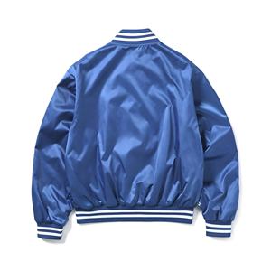 Satin Varsity <b>Jacket</b> Baseball Bomber Style High Quality Streetwear <b>Jacket</b> for Men and Women Unisex - Product Image 2