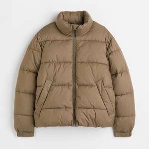 2025 New Custom Design Winter Puffer <b>Jacket</b> 100% Polyester Long Sleeve Full Zip Formal Style with Fur Decoration Wholesale - Product Image 3