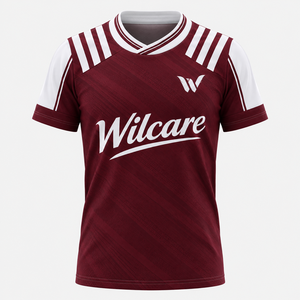 Wilcare Green Men's Breathable Polyester <b>Sports</b> <b>Jersey</b> Sublimation Printed Short Sleeve Top Adult Size Breathable polyester - Product Image 5
