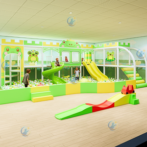 Aire de jeux intérieure en aluminium et métal pour enfants, thème Forêt tropicale, pour centres commerciaux et cafés pour enfants, vente en gros OEM ODM - Product Image 3