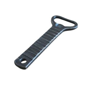 Ouvre-bouteille en fer fini noir mat avec revêtement en poudre, design minimaliste, pour la décoration de fêtes et d'événements, idéal pour offrir en cadeau - Product Image 6