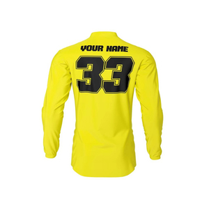 Maillot de motocross à manches longues personnalisable pour adulte, séchage rapide, vêtements professionnels - Product Image 2