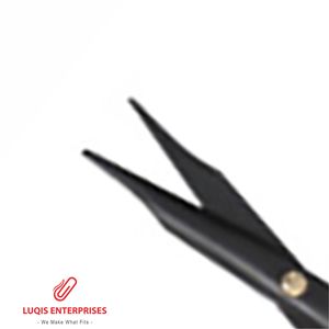 กรรไกรสตีเวนส์ ใบมีดทังสเตนคาร์ไบด์ เคลือบเซรามิกสีดำ เครื่องมือผ่าตัด ตัดได้อย่างแม่นยำ อุปกรณ์การแพทย์แบบใช้ซ้ำได้ - Product Image 2