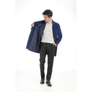 Servicios OEM, Abrigo Largo de Invierno para Hombre, Diseño Personalizado de Alta Calidad, 100% Lana, Botones, Doble Botonadura, Secado Rápido, Ecológico, Disponible en Línea - Product Image 5