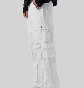 Pantalon cargo ample ICEBOX imperméable 100% coton, taille élastique, léger - Product Image 3