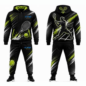 Survêtement de sport personnalisé sur mesure, design personnalisé, sublimation premium, survêtement de jogging, logo personnalisé, survêtement pour joueurs de tennis - Product Image 1