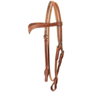 Brida Western de Cuero Genuino Premium, Cosida a Mano, con Una Orejera, para Equitación Western de Placer, Venta al por Mayor - Product Image 4