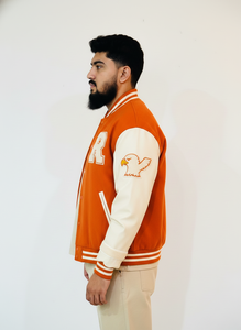 Custom Letterman Varsity <b>Jackets</b> Wool Body Genuine Leather Sleeves Winter Wear Smart and Stylish Men's <b>Jacket</b> - Product Image 2