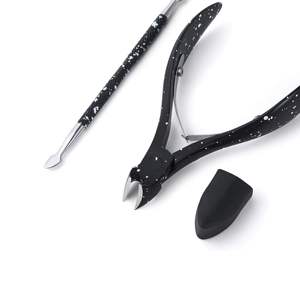 Cortauñas de Acero Inoxidable 3 en 1, Empujador de Cutículas, Herramienta de Manicura y Pedicura, Tijeras, Cortador, Portátil, Duradero, para Uñas de Bebés - Product Image 6