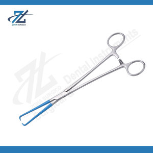 Tenaculum Schroeder de 24 cm, Instrumento Quirúrgico Ginecológico Reutilizable de Acero Inoxidable Alemán para Agarre Cervical y Uso Clínico - Product Image 5