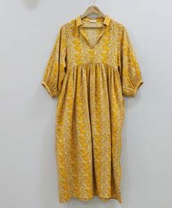 Robe élégante et unique pour femme, idéale pour l'été, le printemps et l'automne, robe longue à manches longues avec imprimé floral, ensemble de robes midi tendance - Product Image 1