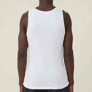 Camiseta sin mangas de hip hop para hombre, diseño personalizado ODM, estilo urbano, camisa sin mangas de algodón suave y poliéster, ropa de gimnasio elegante, chaleco de verano - Product Image 6