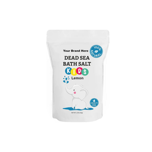 Sel minéral de la Mer Morte, non parfumé, naturel, pour bain relaxant pour adultes, marque privée, quantité minimale de commande 4 lb. Grains fins d'origine américaine en vrac - Product Image 1