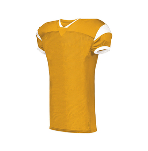 Camiseta de fútbol americano de alta calidad, transpirable, 100 % poliéster, con protección UV, nombre y número personalizados. - Product Image 4