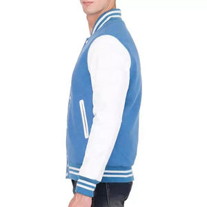Vestes bomber en satin de soie de qualité supérieure, unisexes, en gros, personnalisables, style baseball et universitaire - Product Image 6
