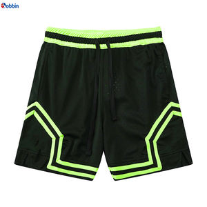 Pantalones Cortos Deportivos Cómodos para Hombre, Personalizados con Estampado, de Color Sólido, de Poliéster, para Baloncesto, Gimnasio, Malla Transpirable, para Correr - Product Image 5
