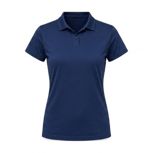 Camiseta de Pickleball de Manga Corta para Mujer, Ajustada, Transpirable, 100% Poliéster, Color Sólido, Cuello Camisero, Cierre de Botones en la Parte Delantera, Verano - Product Image 2
