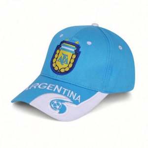 Gorra de Béisbol Personalizada de 6 Paneles, Estilo Dobby, de Algodón, Unisex, para Fanáticos del Fútbol y Deportes - Product Image 3