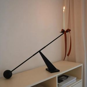 Luxury 4 Cup Metal and Glass Tealight Candle Holder Stand Modern Round Ring Design Decorative Centerpiece for Dining <b>Table</b> - Product Image 6