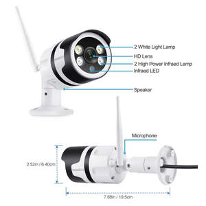 ICSee WiFi Outdoor Security Camera 2-Way Audio Wholesale <b>Network</b> Camera - Product Image 2