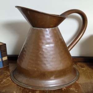 Antique Creations Vintage Copper Water <b>Jug</b> 1.8L Durable Eco-Friendly Pitcher for <b>Drinks</b> Wedding & Party Use - Product Image 1