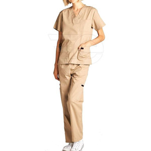 Hospital Scrubs Medical Uniform <b>Set</b> Breathable Lightweight Comfortable Nursing <b>Doctor</b> Workwear Scrub Suit Healthcare Outfit <b>Set</b> - Product Image 2