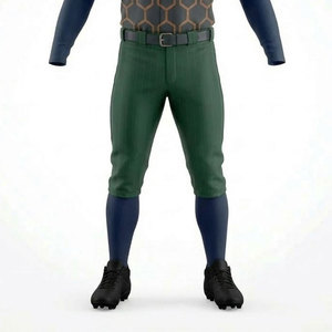 Conjunto Profesional de Camiseta y Pantalón de Béisbol Sublimados, Tejido Transpirable que Absorbe la Humedad, para Equipos - Product Image 3