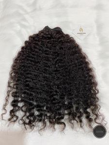 CDYHAIRVN Cabello Rizado Birmano de Alta Calidad, Extensiones Jerry Curl de Cabello Virgen, Donante Único, Sin Mezcla, Sin Silicona, 8"-40", Doble Trama a Máquina - Product Image 2