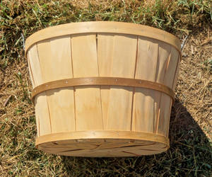 VENTA CALIENTE Blue Lotus 2025 Cesta de cangrejo de madera Cesta de almacenamiento ecológico reutilizable para cocina y exhibición de mercado - Product Image 5