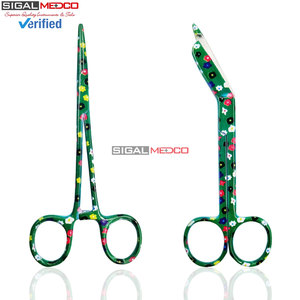 Manual Hemostat and Scissors 3-Piece Surgical Instrument <b>Kit</b> with <b>Suture</b> Removal and Bandage Scissors Stainless Steel - Product Image 4