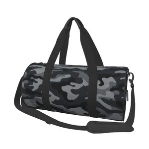 Sac de voyage unisexe à motif camouflage, impression à la demande, livraison directe, sac à bagages durable, sac de sport spacieux et personnalisé pour homme - Product Image 2