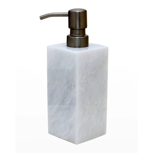Dispensador de Jabón de Mármol Blanco Natural de Alta Calidad con Botella de Piedra para Jabón Líquido para Decoración de Baños en el Hogar y Hoteles - Product Image 3