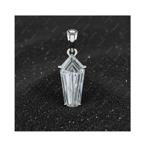 Idées cadeaux de Noël en argent sterling 925 pour maman, papa, femme, mari, pendentifs et breloques en diamant personnalisés uniques, bijoux fins, cercueil - Product Image 1