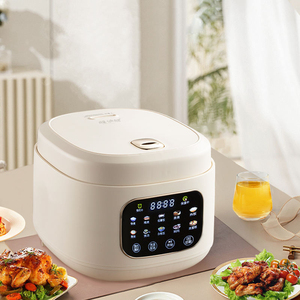 Olla Arrocera Eléctrica Inteligente de 3L con Temporizador, Calentamiento Programado, Multifuncional para el Hogar, Regalo Ideal - Product Image 1